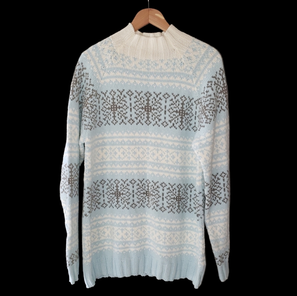 Liz Claiborne Knitted Tunic Winter Sweater XL